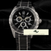 HK1338 GUESS COLLECTİON GCX76004G2S SİYAH GÜMÜŞ ERKEK SAATİ